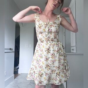 Romantic cottage core summer dress